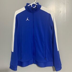 Air Jordan Full-Zip Jacket‎ Basketball Blue White Women's Size L CN5364-493